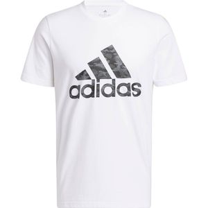 Adidas Camo Short Sleeve T-shirt Wit 2XL / Regular Man