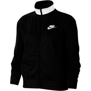 Nike Sportswear Heritage Polyknit Jacket Zwart S Vrouw
