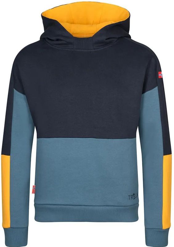 Rondane - Hoodie - Kleurblokontwerp - Katoen - Steekzakken