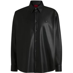 Hugo - Ellisoe - Overhemd - Blauw - Katoen