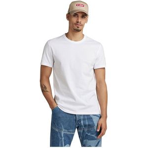 G-star Premium Base Short Sleeve T-shirt Refurbished Wit 2XL Man