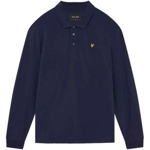 Lyle & Scott Lp400vog Lange Mouw Poloshirt Gerenoveerd