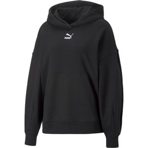 Puma Select Classics Oversized Sweatshirt Zwart S Vrouw
