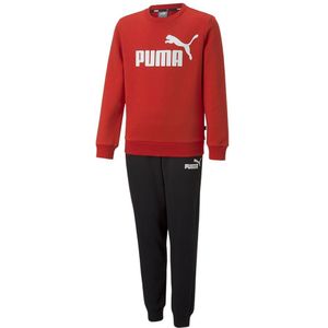 Puma Logo Fl Track Suit Rood 3-4 Years