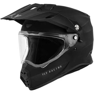 Fly Racing Trekker Solid Integraalhelm