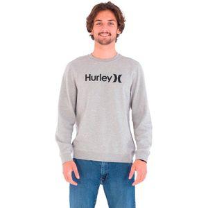 Hurley One&only Solid Sweatshirt Grijs S Man