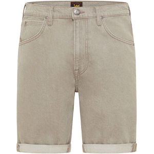 Lee 5 Pocket Denim Shorts Beige 30 Man