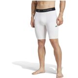 Adidas - Techfit Compression - Sportbroeken - Zwart - 83% Gerecycled Polyester