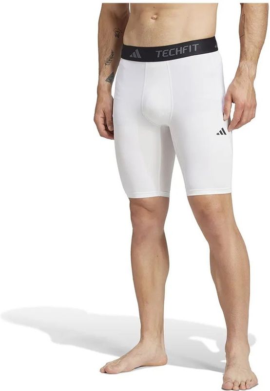 Adidas - Techfit Compression - Sportbroeken - Zwart - 83% Gerecycled Polyester
