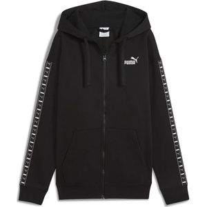 Puma Ess Tape Relaxed Fit Sweatshirt Met Rits