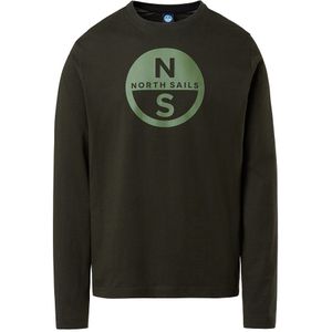 North Sails Graphic T-shirt Met Lange Mouwen