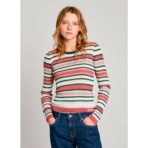 Pepe Jeans - Trui - Veelkleurig - Viscose - Casual Stijl