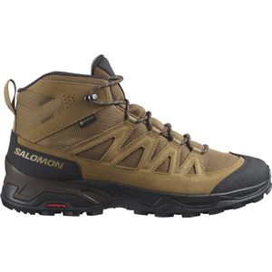 Salomon X-ward Leather Mid Goretex Hiking Shoes Bruin EU 40 2/3 Man