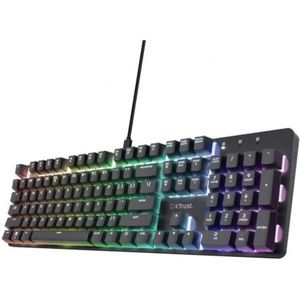Trust Gxt 871 Draadloos Mechanisch Gamingtoetsenbord