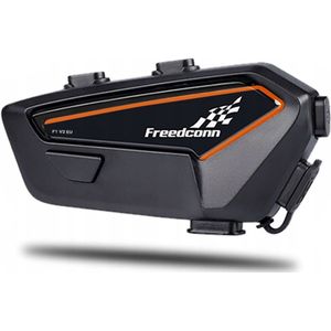 Freedconn - F1 V2 - Intercom - Zwart - Geavanceerde Ruisonderdrukking