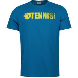 Head Racket Font T-shirt Met Korte Mouwen