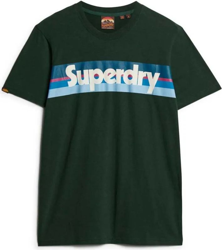 Superdry - Retro Stripe Logo - T-shirt