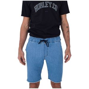 Hurley Oceancare Chambray Shorts Blauw M Man