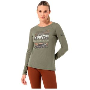 Super.natural Great Bear River T-shirt Met Lange Mouwen