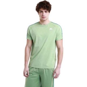 Kappa Coeni Slim T-shirt Met Korte Mouwen Groen S Man