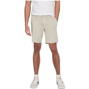 Only & Sons Mark Gw 8667 Shorts Beige S Man