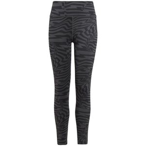 Adidas Aeroready Allover Print Optime 7/8 High-rise Pocket Leggings