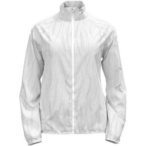 Odlo Zeroweight Imprime Jacket Wit XL Vrouw