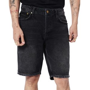 Superdry Vintage Straight Shorts Zwart 36 Man