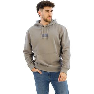Hoodie - Steeple Gray - Met Capuchon - Kangoeroezak - Trekkoord Sluiting