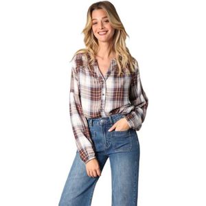 Deeluxe - Izelia - Overhemd - Geruit - Lange Mouwen