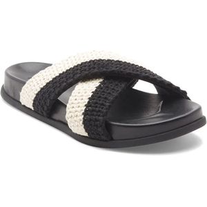 Roxy - Syenna - Sandalen - Groen - Gehaakt Katoen - Anatomisch Voetbed