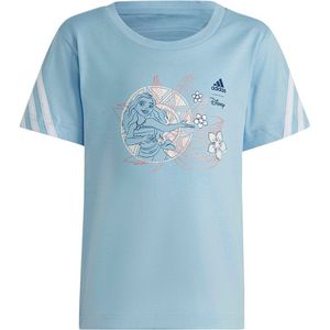 Adidas Disney Mna Short Sleeve T-shirt Blauw 6-7 Years Meisje