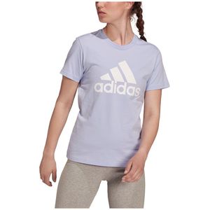 Adidas Bl Short Sleeve T-shirt Paars S Vrouw