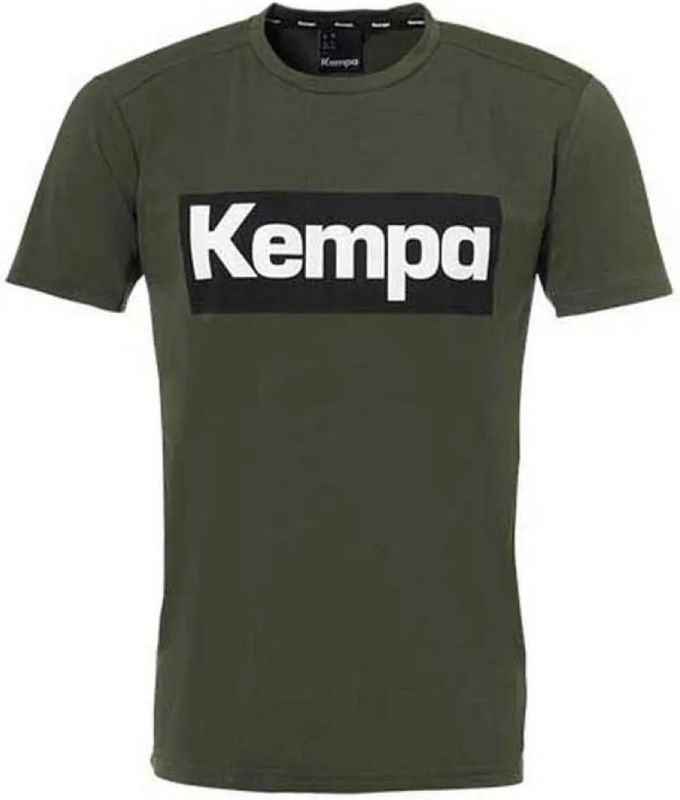 Kempa - Laganda T-shirt - Korte Mouwen - Zwart - Katoen