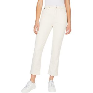 Pepe Jeans Pl204263wi5-000 Dion 7/8 Jeans Wit 28 / 30 Vrouw