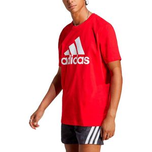 Adidas Bl Sj Short Sleeve T-shirt Rood S / Regular Man