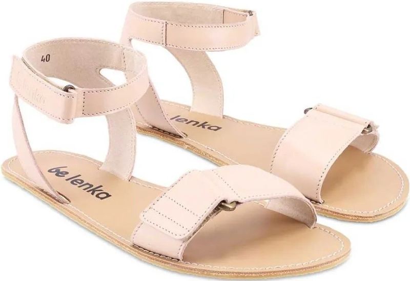 Be Lenka - Iris - Sandalen - Nude - Leer - SlimComfort Zool