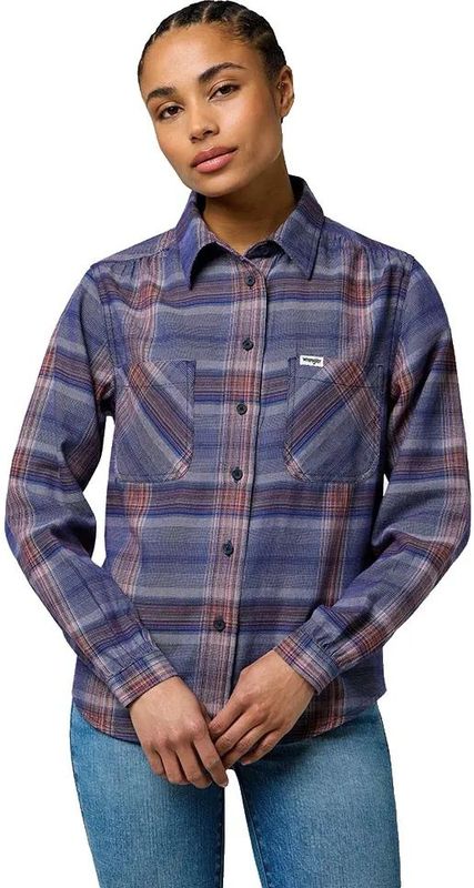 Wrangler - Femme Western - Overhemd - Regular Fit - Lange Mouwen