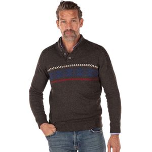 Nza New Zealand Ngatu Sweater Bruin 2XL Man
