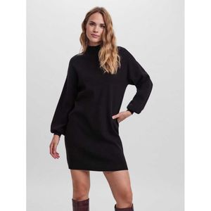 Vero Moda Nancy Long Sleeve Short Dress Zwart M Vrouw