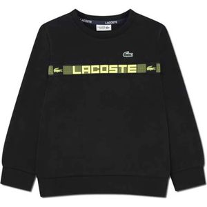 Lacoste Kids Grid Taped Crew Sweatshirt