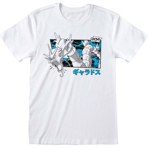 Heroes Inc - Pokémon Gyarados Katakana - T-shirt - Korte Mouwen