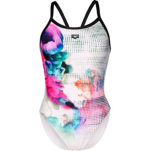 Arena - Challenge Back - Zwempak - Groen - MaxLife Eco - Chloorbestendig