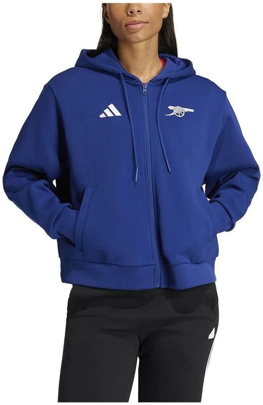 adidas - Dames Hoodie - Rood - Arsenal 2024/25