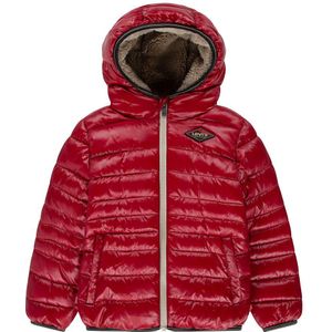 Levi´s ® Kids Sherpa Lined Puffer Jacket Rood 6 Years Jongen