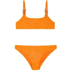 Sundek Jacquard Terry Mini Swimsuit With Sk23 Pattern Bikini