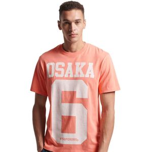 Superdry Code Classic Osaka Short Sleeve T-shirt Oranje S Man