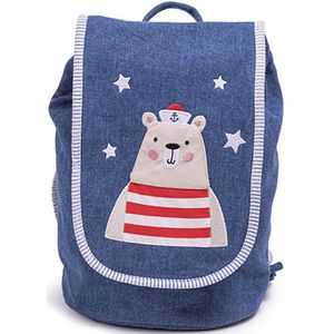 Eurekakids Sailor Bear Backpack Blauw