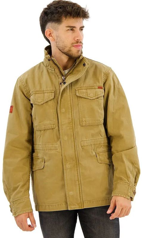 Superdry - Rookie Military - Heren Buitenjas - Vintage Uiterlijk - Relaxte Pasvorm
