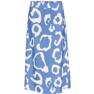 Object Jacira Long Skirt Blauw 40 Vrouw